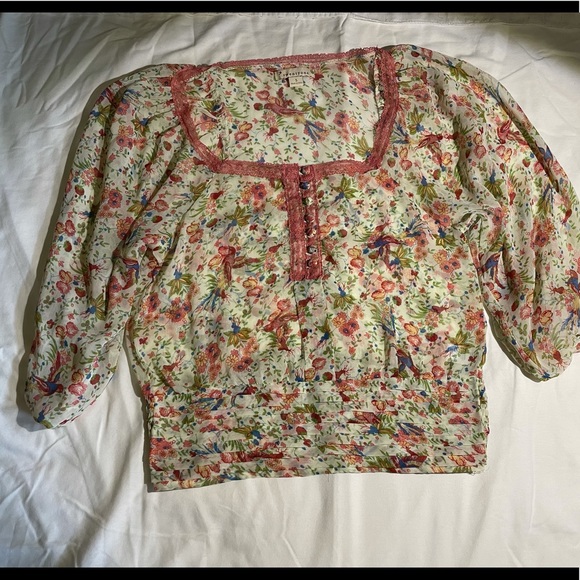 Floral patterned blouse - Picture 2 of 6